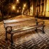 Wooden garden bench Lozanna