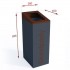 Waste Bin 60L Harmonics Singiel