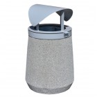 Concrete bin with canopy Mieszko 70L