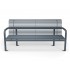 Berno City Steel Bench