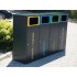 Waste Segregation Station Esterno 4 x 120L