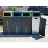 Waste Segregation Station Esterno 4 x 120L