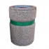 Concrete bin with painted stripe 70 L