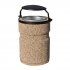 Concrete bin with canopy and embossing 40L