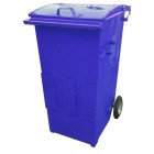 2-wheel metal-waste container 240L 