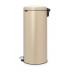 Brabantia NewIcon 30L Pedal-operated Bin - Mineral Coating