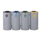 Waste segregation station Circle 4 x 80 L 