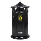 Free-standing cast iron bin Patryk 140L