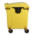 4-wheel waste container 1100L yellow ESE