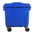 4-wheel waste container 1100L blue ESE