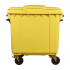 4-wheel waste container 1100L yellow ESE