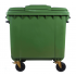 4-wheel waste container 1100L green ESE