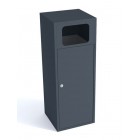 Street waste bin Block with a capacity of 80 L