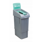 Waste segregation bin Sort Column with a capacity of 80 L