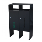 Outdoor segregation bin City 2 x 40L