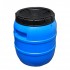 Plastic barrel with screw-on lid without seal 20L