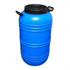 Plastic barrel with screw lid without gasket 80L