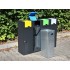 Waste Segregation Station Moderno Bin 4 x 40 L