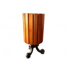 Street steel-cast iron bin Sena 35L