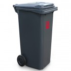 2-wheel waste container 80 L Contenur