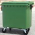 4-wheel waste container 770 L Contenur