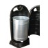 Street Cast Iron Bin Hubert 75L