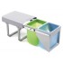 Ekkofront Waste Bin 2 x 16 L (40 cm)