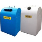 Metal waste segregation container PDS-O - bell type