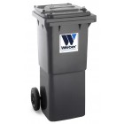 2-wheel waste container 80 L Weber