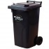 2-wheel waste container 360 l Europlast