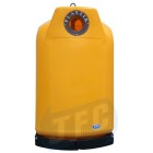 Bell-shaped waste container Spacesaver 1.5 m³