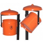 Street waste bin KO-8 35 L