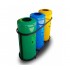 Barrel Segregation Bins 3 x 60L