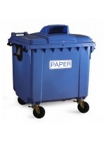 4-wheel paper segregation container 1100L ESE 