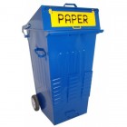 2-wheel metal-waste segregation container 240 L 