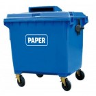 4-wheel paper segregation container 1100 L Weber 