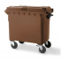 4-wheel waste container 660 L Contenur