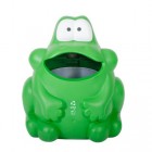 Froggo 70L green recycling bin for children