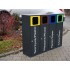 Waste segregation station Esterno 4 x 40 L