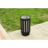 Outdoor Street Waste Bin Steel 30 L