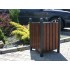 Conifer Retro street bin with a capacity of 60 L