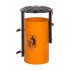 Street waste bin with ashtray Paweł 35L