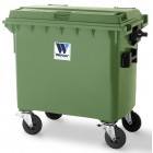 4-wheel waste container 660L Weber