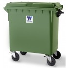 4-wheel waste container 770 L Weber