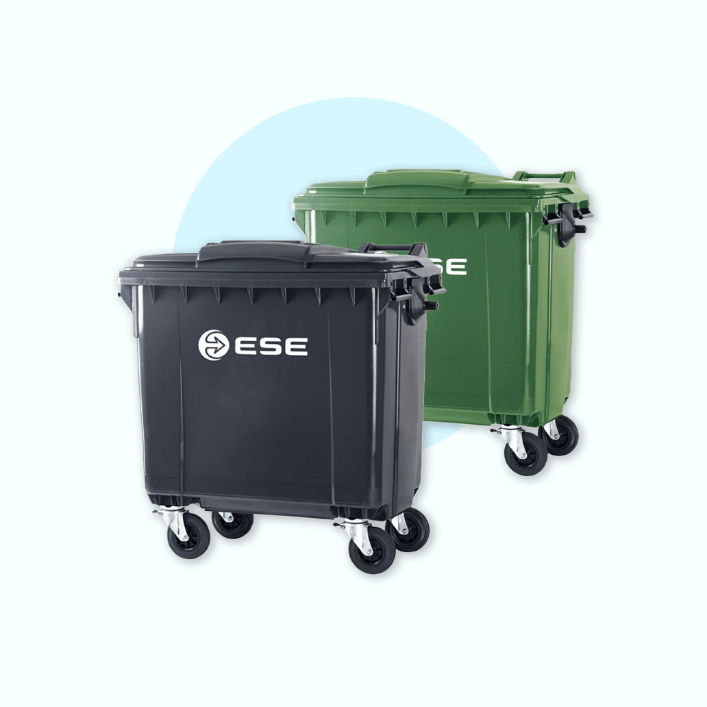 Waste bins 770L, trash bins 770L.