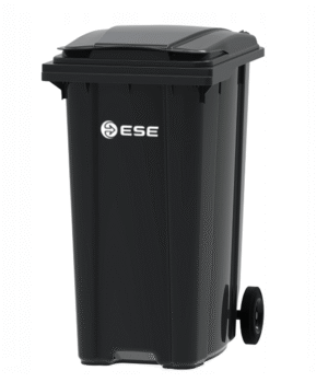 360 L graphite waste container