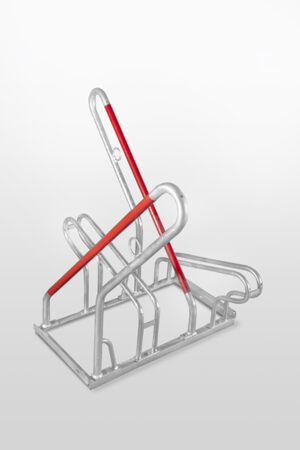 Bike rack New York Top with supports, two-sided