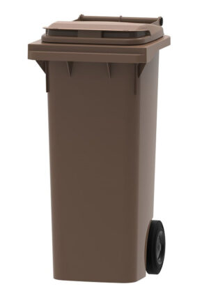 Waste container 80 L, brown