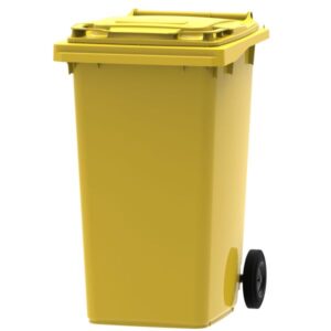 240 L yellow waste container