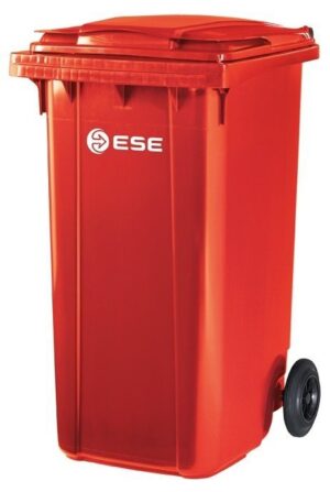 240 L red waste container
